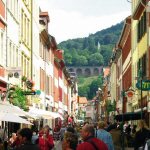 Straat in Heidelberg